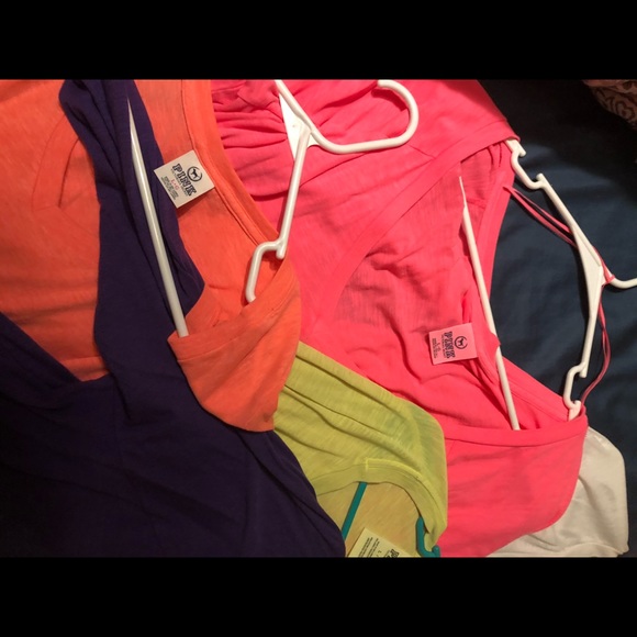 Authentic pink Victoria Secret long sleeve shirts - Picture 5 of 8